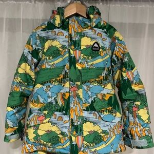 Burton Black and Light Blue Snow Jacket